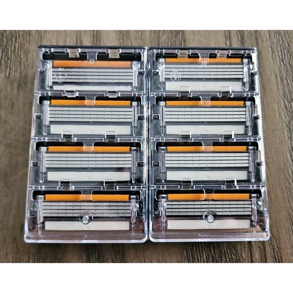 8pc. Dollar Shave Club, 4-blade Replacement Cartridges NEW